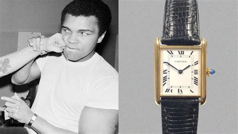 cartier tank muhammad ali|cartier tank ww2.